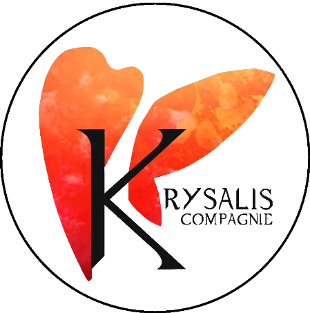 Logo Krysalis compagnie theatre des metamorphes